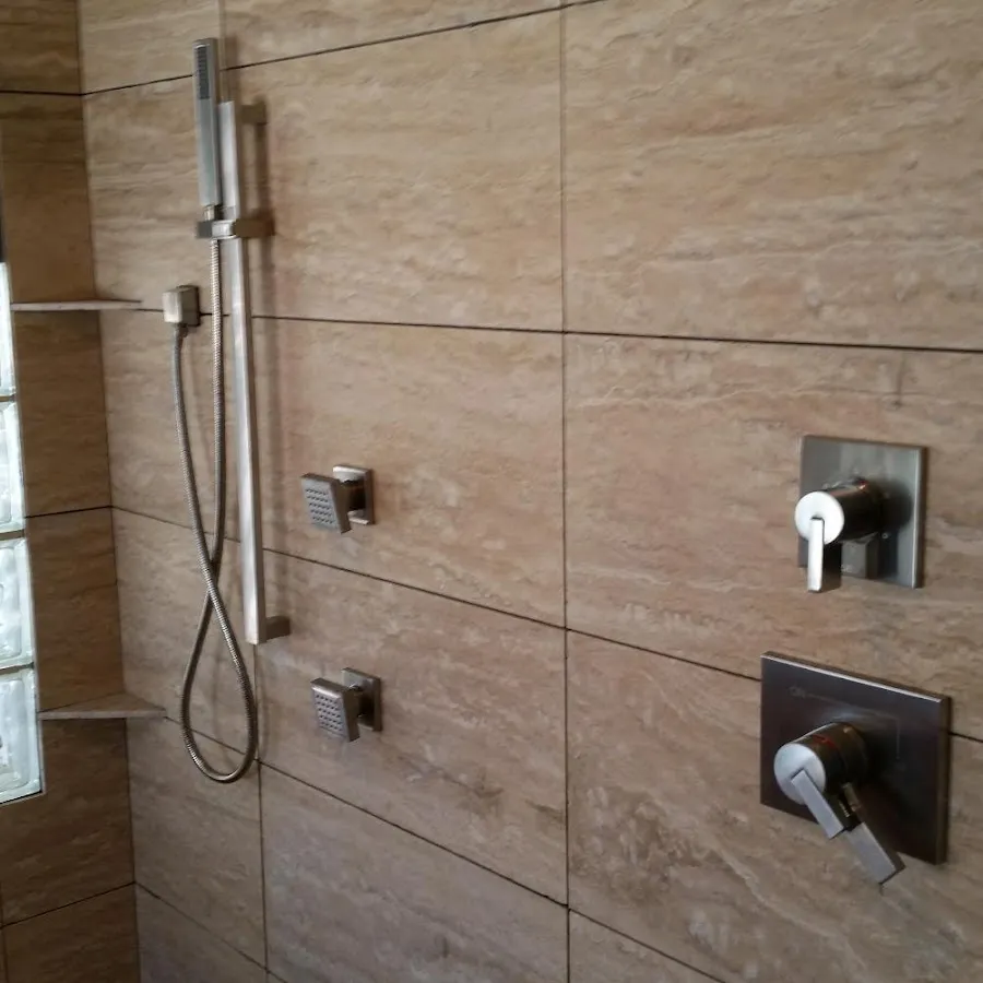 Shower fixture installation for Water Heater Replacement in Lock Haven
